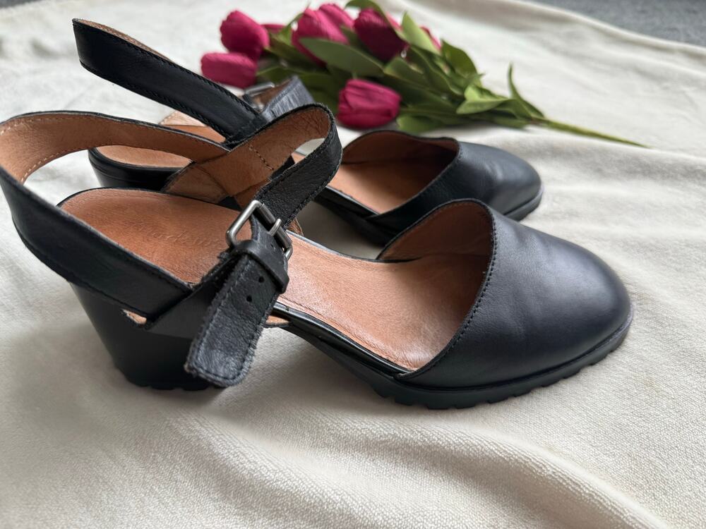 Madewell Claudie Heeled Lugsole Mary Jane size 10 1/2